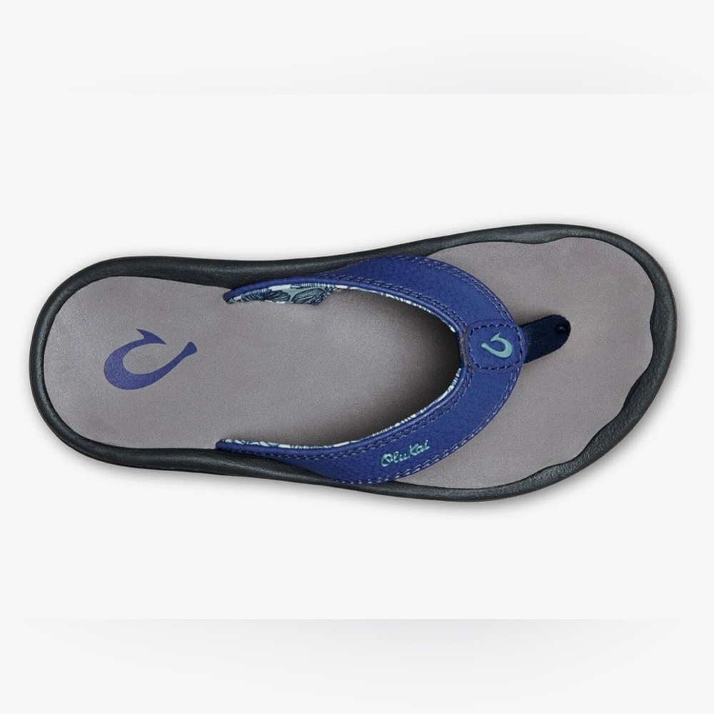 VGUC Sz. 9/10  OLUKAI Ohana Boy's Beach Sandals, Quick-Dry Flip-Flop - Picture 3 of 11